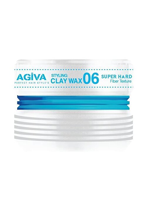 Agiva Stylıng Wax 06 Super Hard Fiber Texture 175 ml