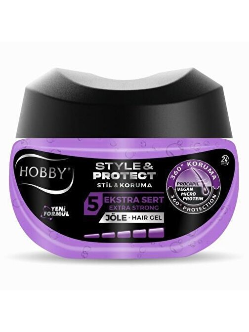 Hobby Saç Jölesi Style Protect Ekstra Sert 400 ml