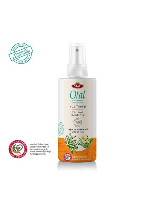 Otacı Otal Yağlı Cilt İçin Canlandırıcı Sıvı Yüz Toniği 150 ml