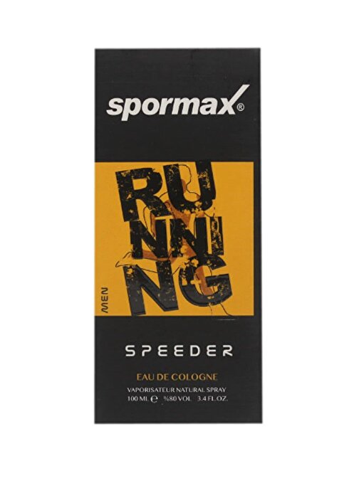 Spormax Runnıng Speeder Fresh Erkek Parfüm 100 ml