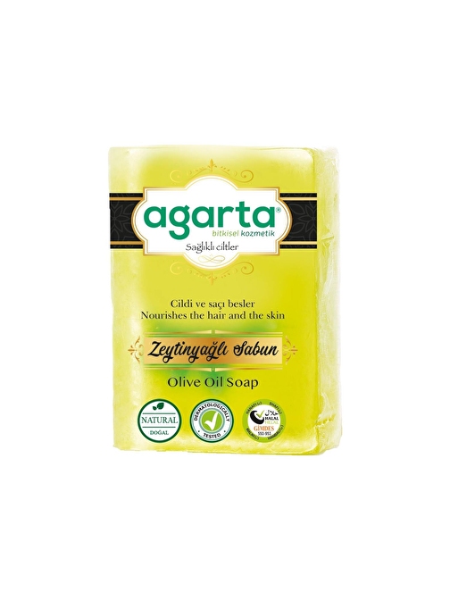 Agarta Doğal El Yapımı Zeytinyağlı Sabunu 150 gr