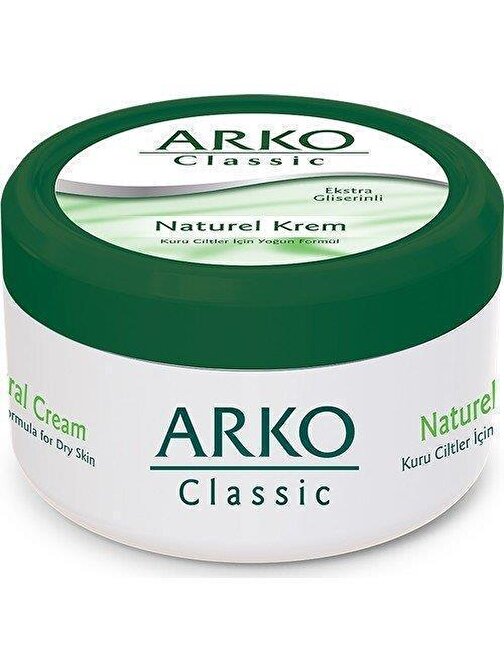 Arko Nem Klasik Naturel Kavanoz Krem 250 ml Yeni