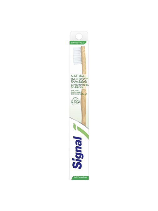 Signal Natural Bamboo Soft Diş Fırçası