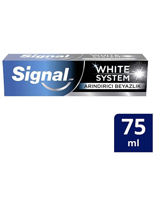 Signal White System Arındırıcı Beyazlık Diş Macunu 75 ml