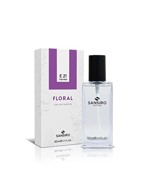 Sansiro No E21 Yeni Floral Erkek Parfüm 50 ml