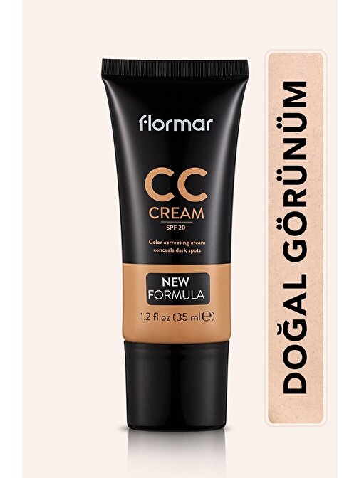 Flormar Cc Cream Spf 20 Anti Fague Ten Rengi