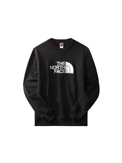 The North Face M Drew Peak Crew Erkek Outdoor Sweatshirts NF0A4SVRKY41 Siyah L