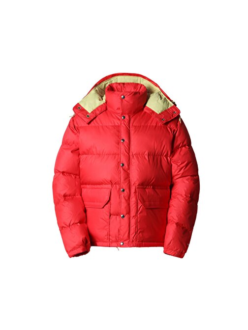 The North Face M 71 Sierra Down Short Jacket Erkek Outdoor Montu NF0A7US36821 Kırmızı