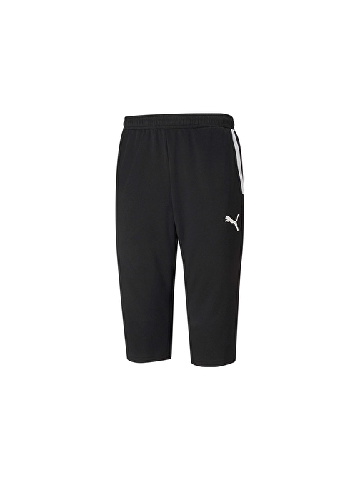 Puma Teamliga Training 3/4 Pants Erkek Futbol Antrenman Kapri 65727103 Siyah S