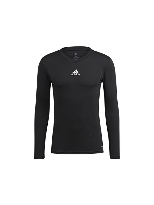 Adidas Team Base Tee Erkek Futbol Uzın Kollu Antrenman Tişörtü Gn5677 Siyah L