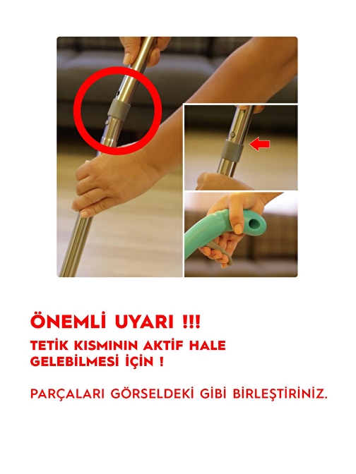 Smarter Shıny Sprey Mop Somon