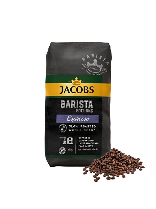 Jacobs Jacobs Barista Çekirdek Kahve %100 Arabica Espresso 1 Kg