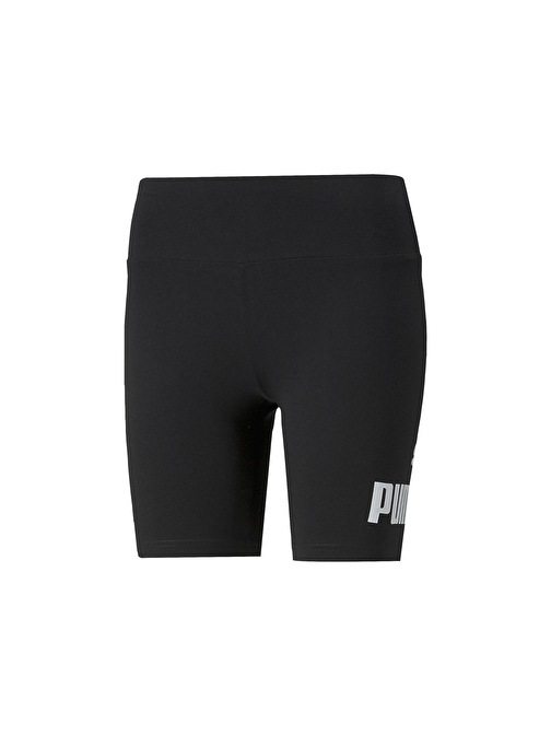 Puma Ess 7" Logo Short Kadın Günlük Tayt 84834701 Siyah L