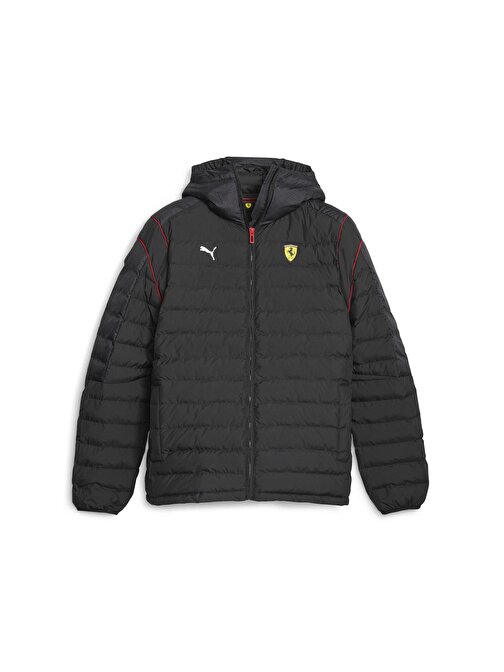 Puma Ferrari Race Mt7 Ecolite Padded Jacket Erkek Günlük Mont 62093401 Siyah XL