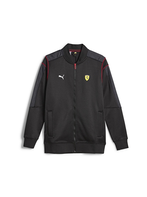 Puma Ferrari Race Mt7 Track Jacket Erkek Günlük Ceket 62093601 Siyah