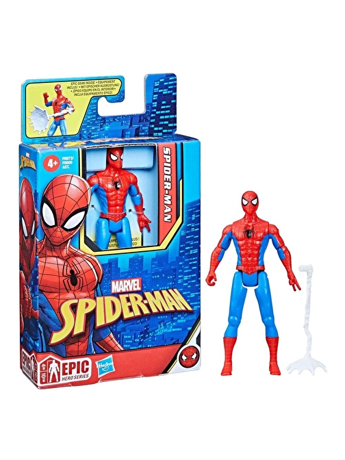 Spider-Man F6900-F6973 Red Blue Spider-Man Çizgi Film Karakter Figürü 10 cm