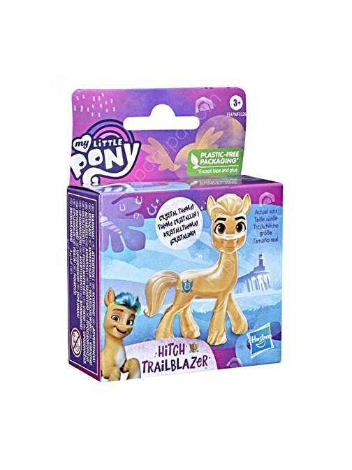 My Little Pony F3326-F5479 Movie - Mainan Pony Zipp Çizgi Film Karakter Figürü