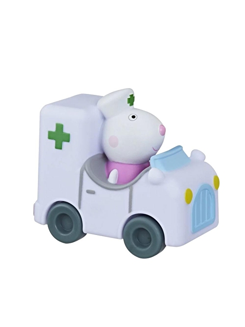 Peppa Pig F2514-F5382 Ambulance Çizgi Küçük Film Aracı Karakter Figürü