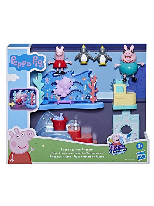 Peppa F3634-F4411 Pig Günlük Maceralar Oyun Seti Aquarium Adventure