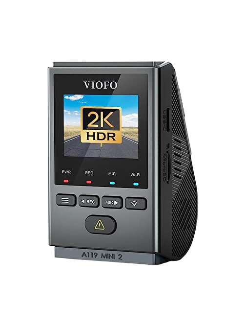 Viofo A119 Mini-2 Hdr 2K 60Fps 5Ghz Wifi Ve Gps'Li Araç Kamerası
