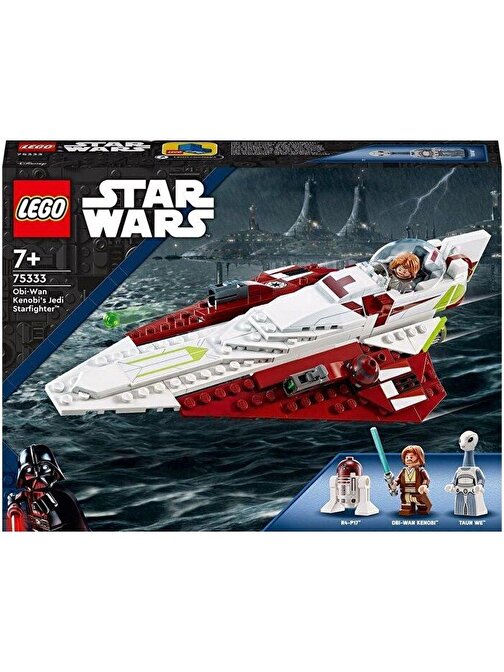 Lego Star Wars Obi-Wan Kenobi’nin Jedi Starfighter Plastik Figür