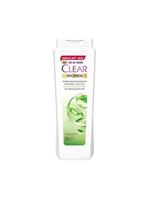 Clear Bitkisel Sentez Yeni Ambalajlı Şampuan 350 ml