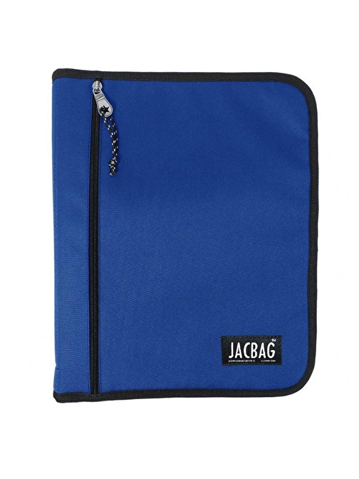 Jacbag Lacivert File Fermuarlı Organizer Dosya (Tablet Bölmeli)