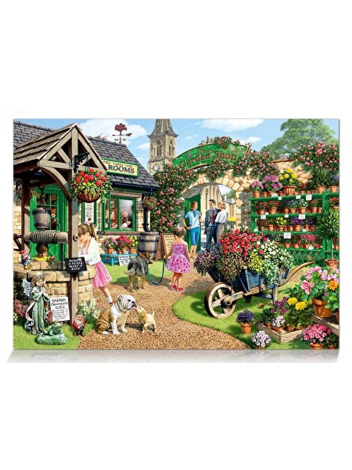 Star Puzzle 1000 Parça Glenny'Nin Bahçe Dükkanı Puzzle