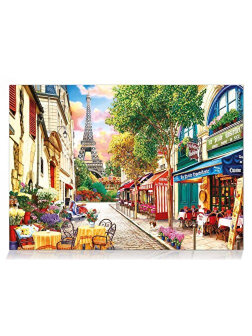 Star Puzzle 1000 Parça Pariste Bir Küçük Sokak Puzzle