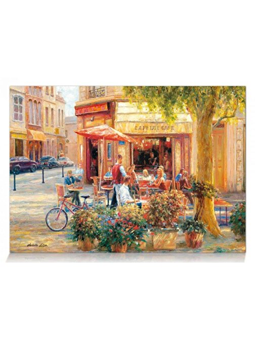 Star Puzzle 1000 Parça Köşedeki Kafe Paris Puzzle