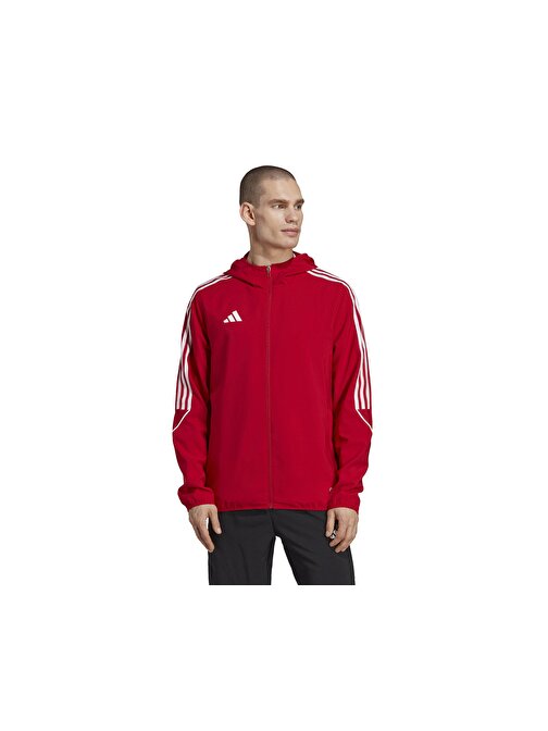adidas Tiro23 L Wb Erkek Futbol Antrenman Ceketi IA1618 Kırmızı