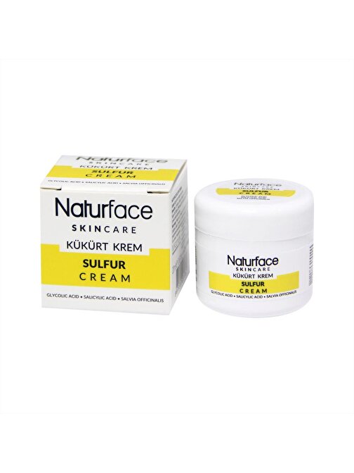 Naturface Kükürt Krem 20Gr x 3 Adet