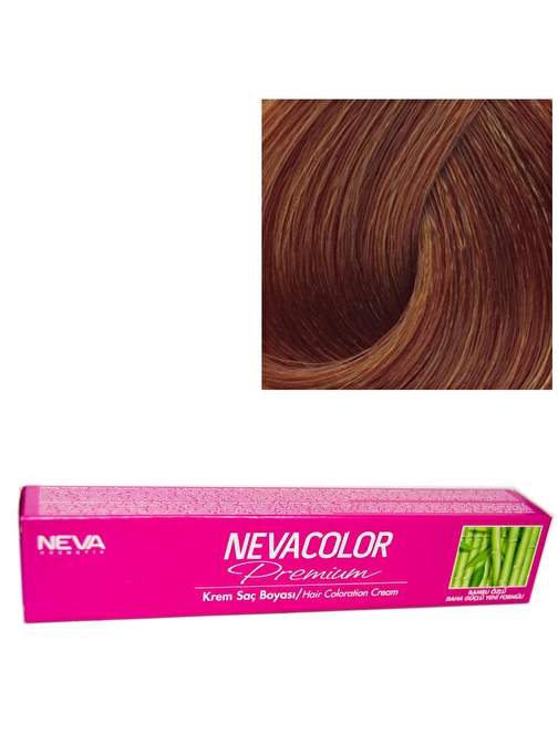 Neva Color Tüp Saç Boyası 7.32 Bal Kumral X 2 Adet + Sıvı Oksidan 2 Adet