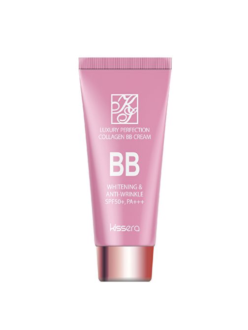 KİSSERA Luxury Perfection Saf Kolajen İçeren Güneş Koruyuculu Su Bazlı BB Krem Spf 50 Açık 50 ml