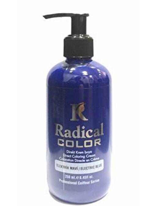 Radical Color Su Bazlı Saç Boyası 250 Ml Elektrık Mavi X 2 Adet