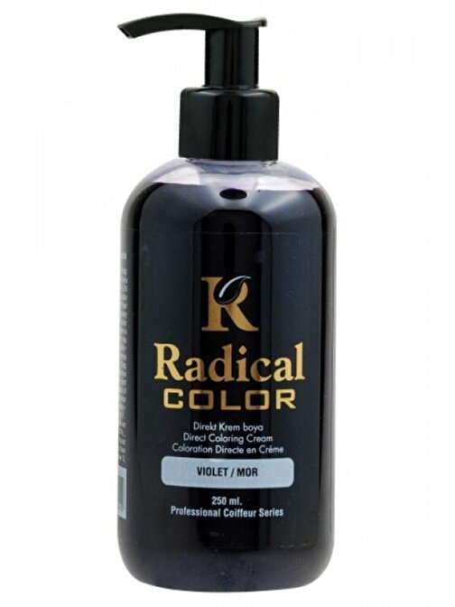 Radical Color Su Bazlı Saç Boyası 250 Ml Mor X 2 Adet
