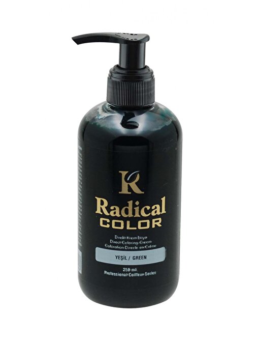 Radical Color Su Bazlı Saç Boyası 250 Ml Yesil X 2 Adet
