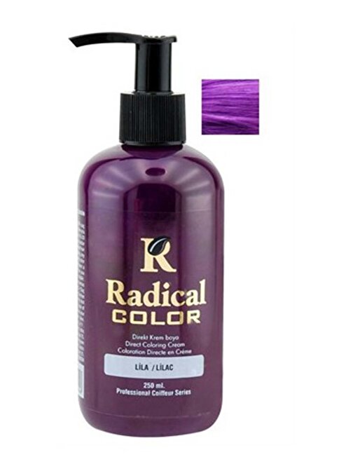 Radical Color Su Bazlı Saç Boyası 250 Ml Lila X 2 Adet