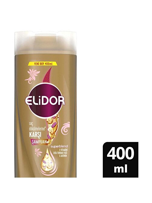 Elidor Saç Dökülmelerine Karşı Saç Bakım Şampuanı 400 ml