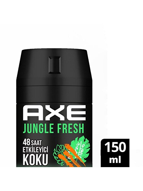 Axe Jungle Fresh Erkek Sprey Deodorant 150 ml