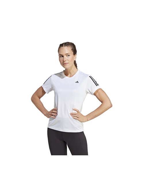 Adidas Otr Tee Lc Kadın Koşu Tişörtü Ik8377 Beyaz L