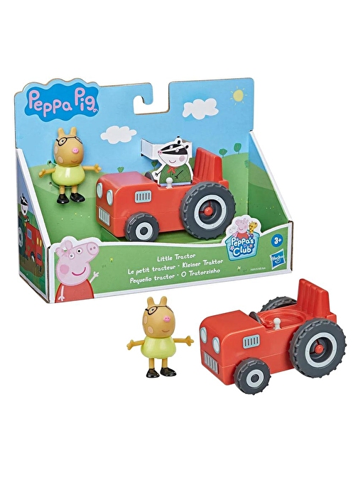 Peppa Pig F2185-F4391 Çizgi Film Aracı Karakter Figürü ve Tractor