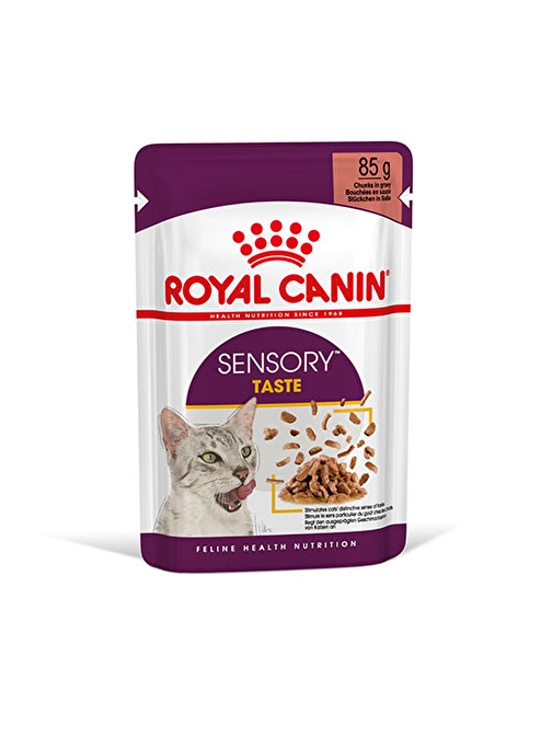 Royal Canin Sensory Taste gravy Adult Yetişkin Kedi Konservesi 85 gr