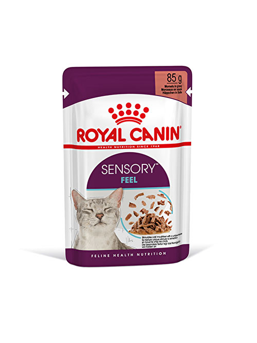 Royal Canin Sensory Feel İn gravy Adult Yetişkin Kedi Konservesi 85 gr