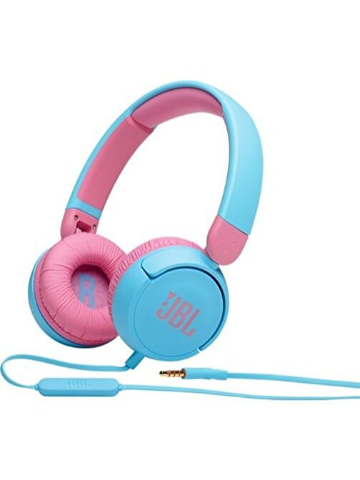 Jbl Jr 310 Kablosuz Silikonlu Kulak Üstü Bluetooth Kulaklık Mavi