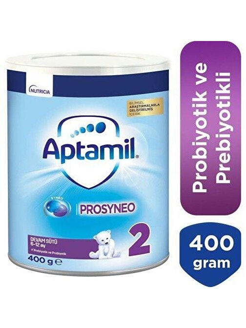 Aptamil 2 6-12 Ay Prosyneo Prebiyotik 400 gr Bebek Devam Sütü