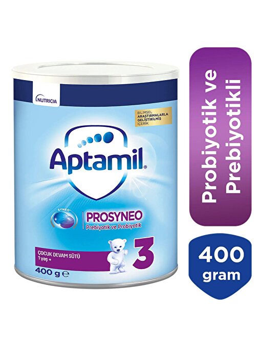 Aptamil 3 1 Prosyneo 1+ Yaş 400 gr Çocuk Devam Sütü