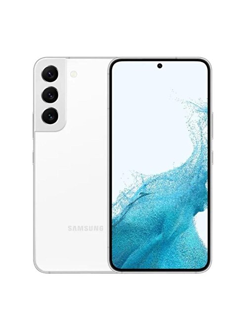 Samsung Galaxy S22 128 GB Hafıza 8 GB RAM Android Yenilenmiş Cep Telefonu Beyaz - Çok İyi