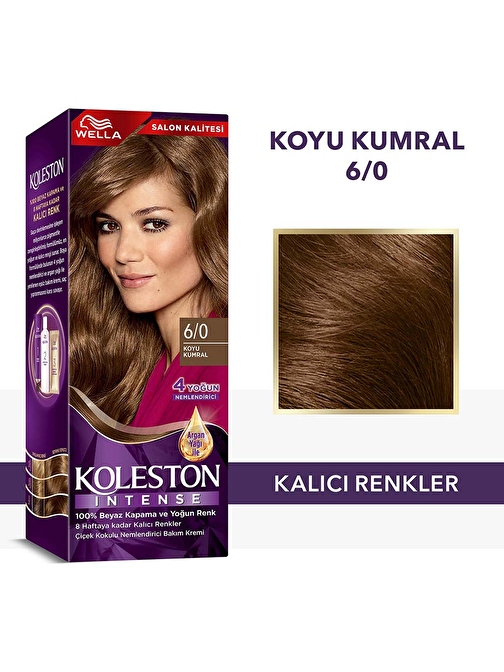 Wella Koleston Intense Saç Boyası 6.0 Koyu Kumral