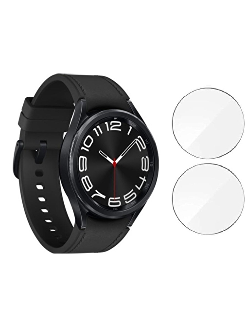 Ecr Mob Samsung Watch 6 Classic 43 mm 9H Nano Ekran Koruyucu 2 Adet